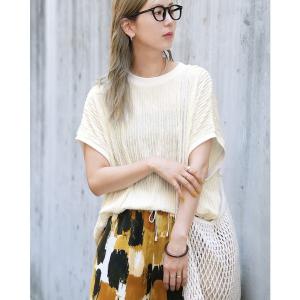 tシャツ フリフリカットソー レディース