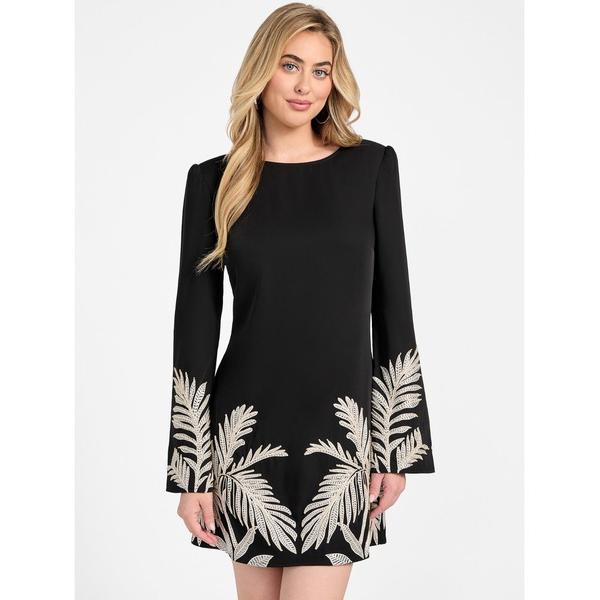 ワンピース LS Angele Placed Mini Dress ワンピース