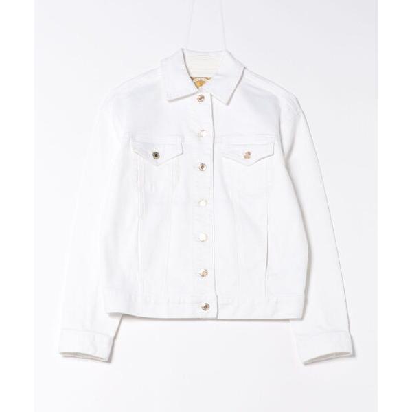 デニムジャケット gジャン エラスティック デニム トラックジャケット レディース