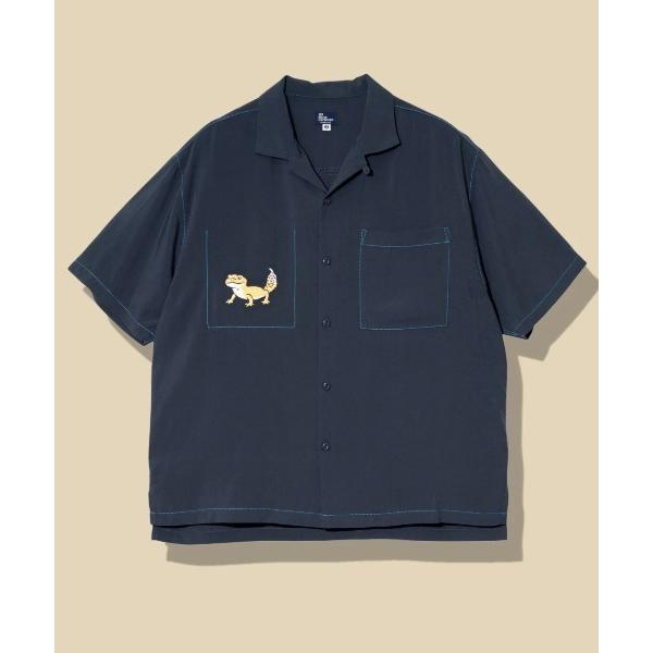 シャツ T/Rワンポイント刺繍 半袖O/Pシャツ メンズ レディース