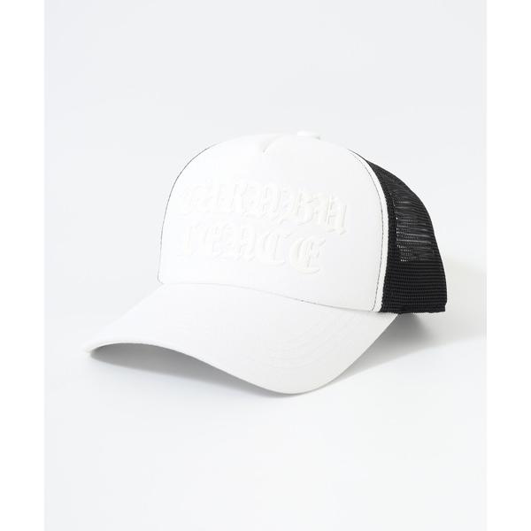 キャップ 帽子 プリントメッシュキャップ つばプリント CAP メンズ レディース