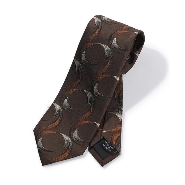ネクタイ 「TIE YOUR TIE/タイユアタイ」ヴィンテージアブストラクト柄ネクタイ