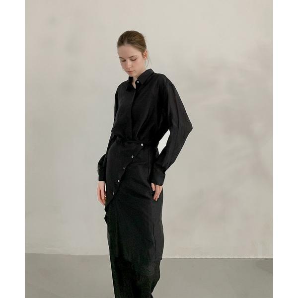 スカート DECADE CLASSICアシンメトリーシアースカート (SS)