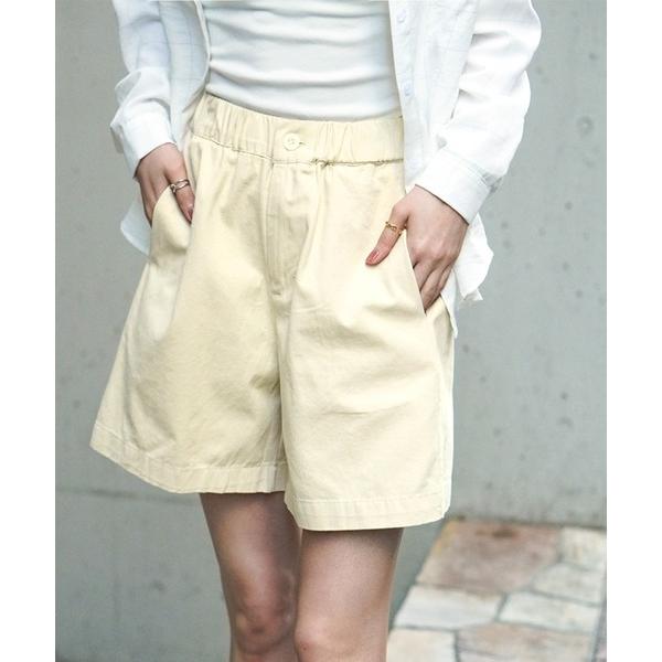 パンツ シンプルハーフパンツ レディース