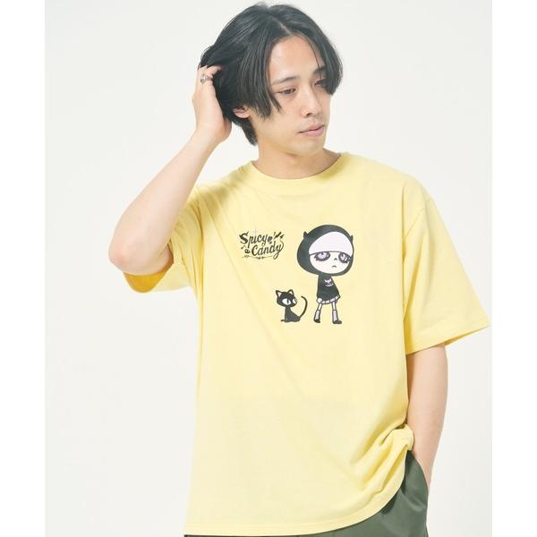 tシャツ SPICY CANDY アイメイク柄TEE(M1) メンズ レディース