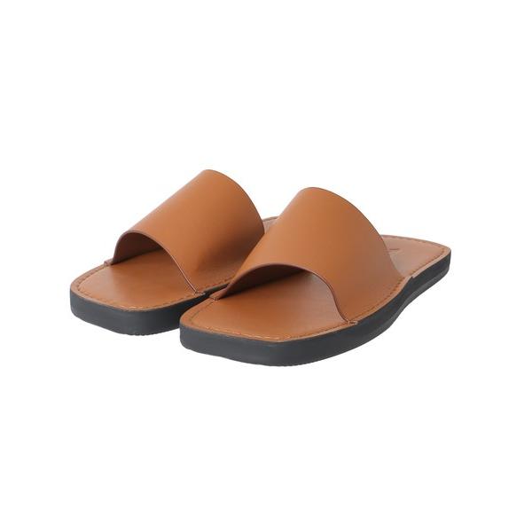 サンダル waa.studios / GO SANDALS(レザーフラットサンダル 31WA0D21...