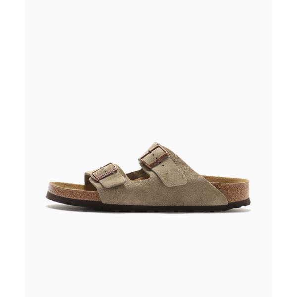 サンダル BIRKENSTOCK (ビルケンシュトック) Arizona LEVE Taupe メン...