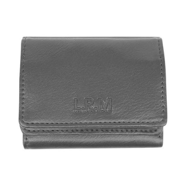 財布 L.R.M 合皮コンパクト財布 メンズ レディース
