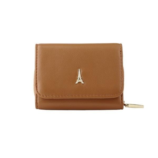 財布 LIZDAYS エッフェル塔モチーフ 三つ折り財布 レディース メンズ