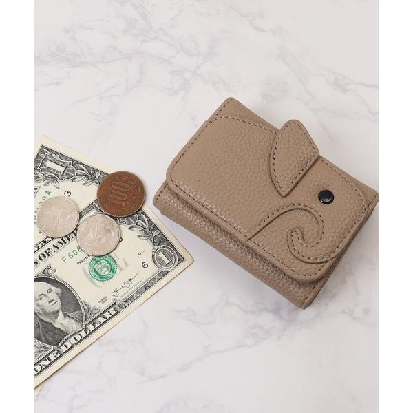 財布 LIZDAYS ゾウモチーフミニ財布 レディース