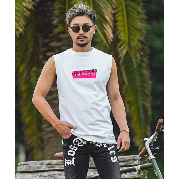 タンクトップ W/RL.A.Sネオンボックスノースリーブ メンズ