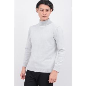 セーター ニット マイクロモールタートルネックKN メンズ