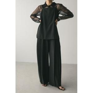 リネンミックスオールインワン レディース