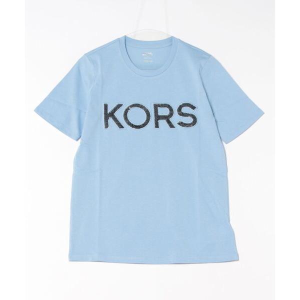 tシャツ KORS シークイン クラシック Tシャツ レディース