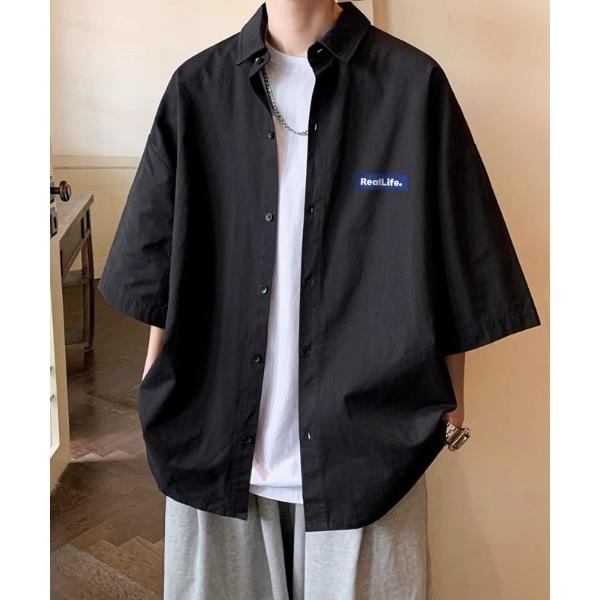 シャツ 半袖オーバーシャツ メンズ