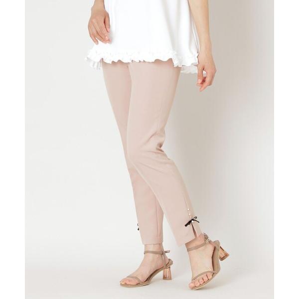 パンツ デュアルストレッチ スリムパンツ レディース