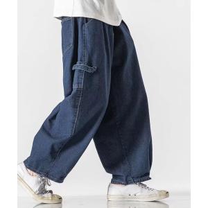 ジーンズ ワイドテーパードデニム メンズ レディース