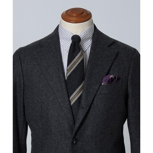 ネクタイ ウール ストライプ ネクタイ