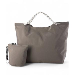 トートバッグ カシュカシュ cachecache / ウォッシャーナイロンパッカブルトート レディース