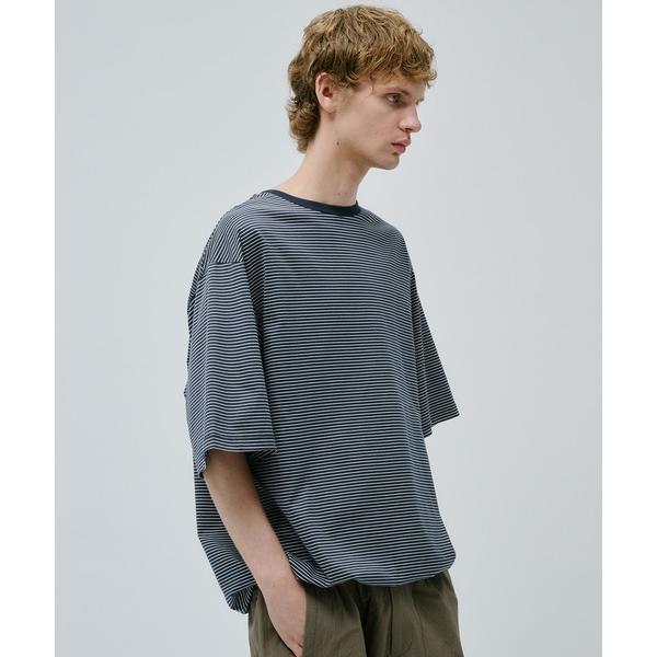 tシャツ ビューティーコットンコードボーダーTEE メンズ