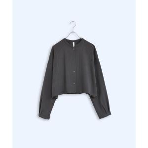ブラウス シャツ 「KELEN / ケレン」パネルデザインショートブラウス レディース