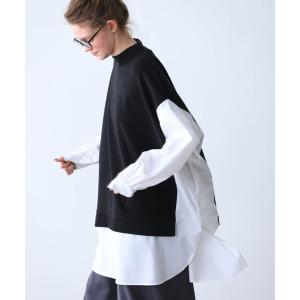 tシャツ 「KELEN / ケレン」ニットコンビトップス レディース
