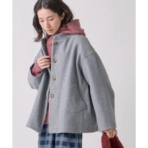 コート アウター 「KELEN / ケレン」モックネックデザインジャケット レディース