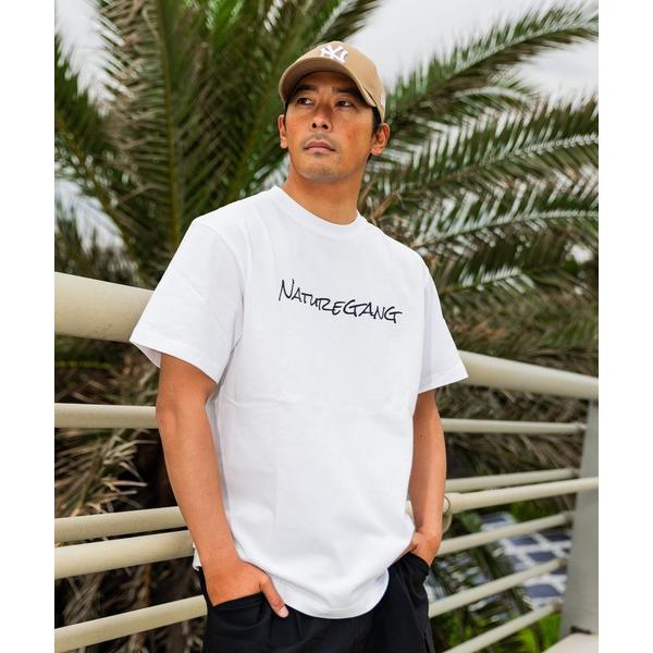tシャツ 「限定」Nature Gang/ネイチャーギャング 半袖Tシャツ ブランドロゴ NG25S...