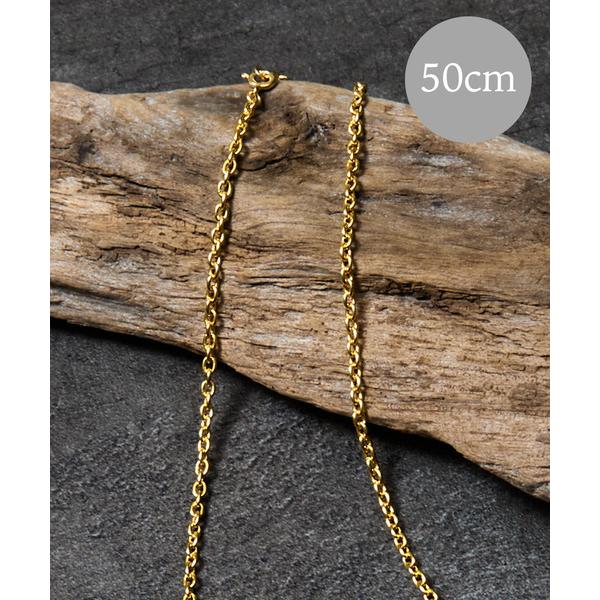 ネックレス THEFT セフト / K18GP アズキCHAIN NECKLACE シルバー925ア...