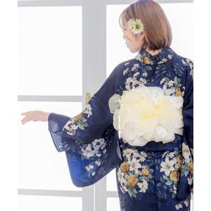 兵児帯 飾り兵児帯 単品「ホワイト・ミストグレー・ライトブルー・モーブピンク・クリームイエロー」浴衣小物 透け感のあるふんわりかわいい飾り兵児帯