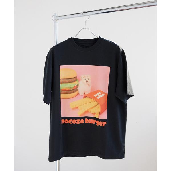 tシャツ 「WEB＋一部店舗限定」モコゾウ x ハーハフー ハンバーガーTEE レディース メンズ