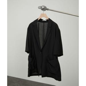 ジャケット テーラードジャケット 「WEB限定」シアーハーフスリーブジャケット「洗える・冷房対策」 レディース