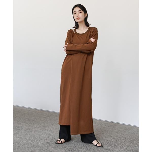 ワンピース 「Et」Asymmetrical Neck One-piece