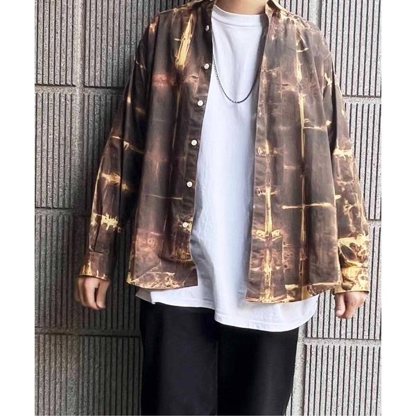 シャツ dyed and bleached shirt メンズ レディース