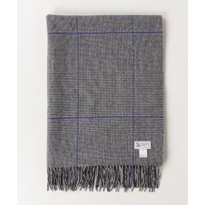 「Johnstons of Elgin」 ストール ONE SIZE ネイビー メンズ