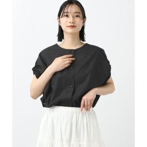 tシャツ 「natural by clip」ダブルフロントドルマンスリーブブラウス レディース