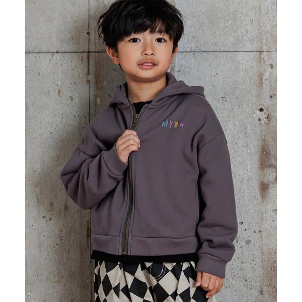 パーカー バックロゴジップアップフーディー80〜140cm キッズ 子供服 男の子 女の子