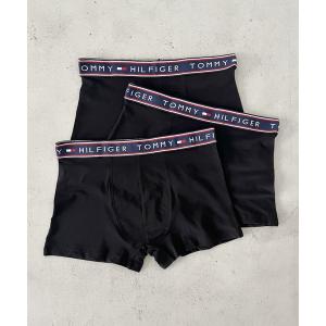 ボクサーパンツ TOMMY HILFIGER(トミーヒルフィガー)/Tommy Men's 3Pack Boxers/コットン ストレッチ ボクサーパ