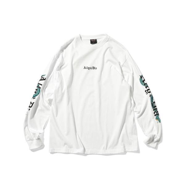 tシャツ AllY＆Dia アリーアンドダイア - 長袖Tシャツ「SNAKE L/S TEE AD2...