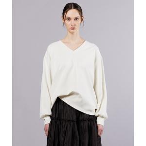 tシャツ ダンボール Vネックスウェット レディース