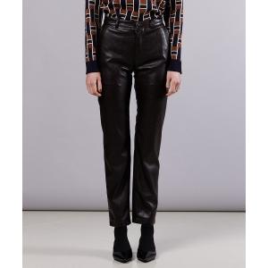 パンツ フェイクスキン スキニーパンツ レディース