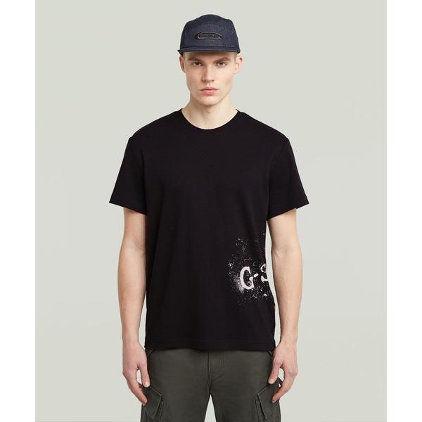 tシャツ SPRAYED GRAPHIC T-SHIRT/スプレーグラフィックロゴTシャツ メンズ ...