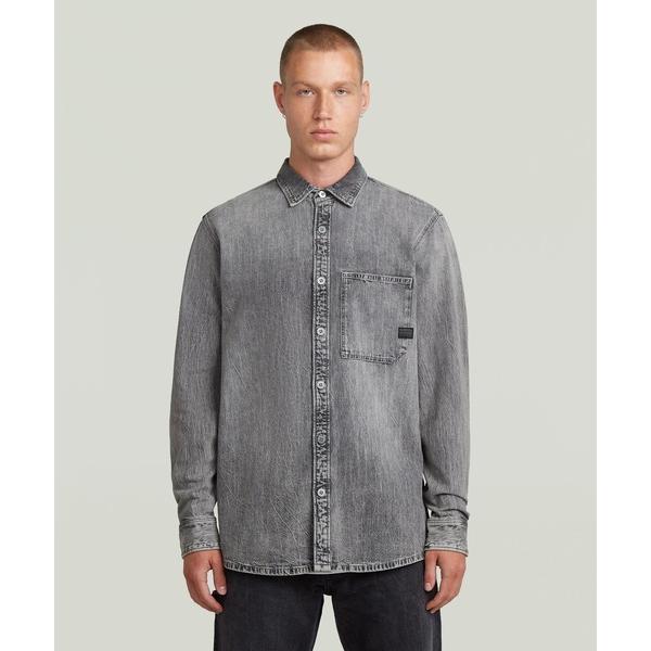 シャツ REGULAR 1-POCKET SHIRT/ヴィンテージライク1ポケットレギュラーデニムシ...