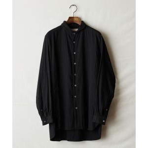シャツ one-piece shawl-collar shirt II メンズ