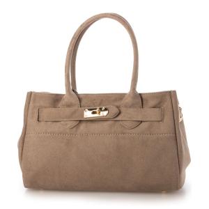 トートバッグ カカトゥ kakatoo / スエード調2wayスクエアバッグ レディース