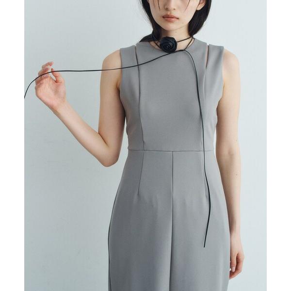 ワンピース slit jersey dress