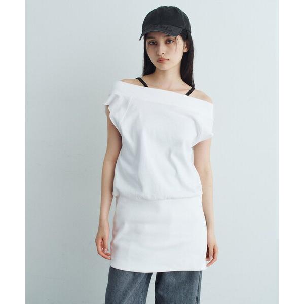 tシャツ off−shoulder sleeveless tops レディース