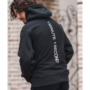 パーカー mpa3853-12oz heavy weight hoody with logo print パーカー メンズ