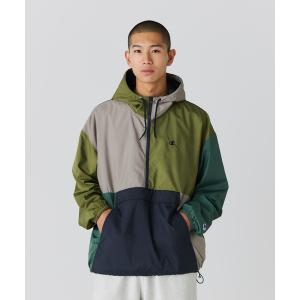 コート ジャケット 「Champion/チャンピオン」メンズ フーデッドアノラックジャケット メンズ