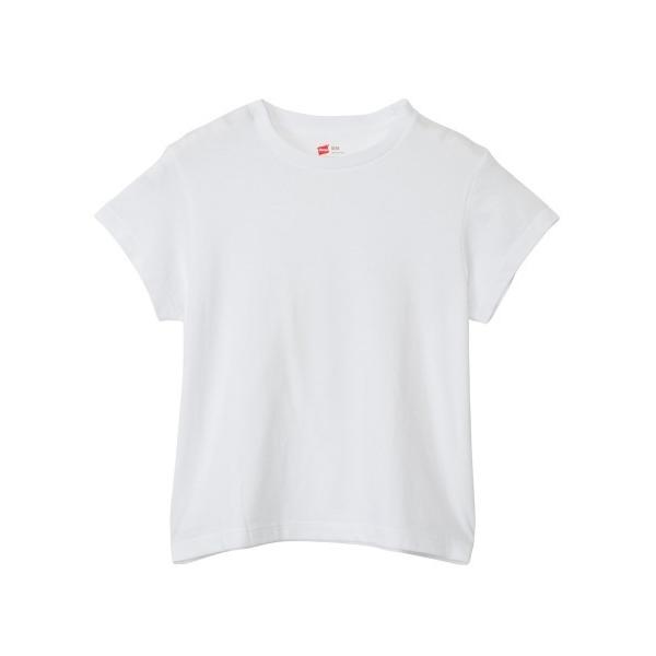 tシャツ 「Hanes/ヘインズ」レディース 「2枚組」クルーネックショートスリーブ・ロングスリーブ...